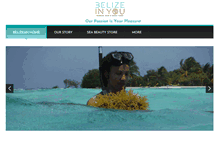 Tablet Screenshot of belizeinyou.com
